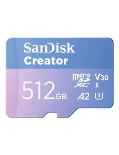SanDisk Creator 512 GB MicroSDXC UHS-I Clase 10