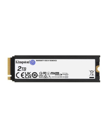 Kingston Technology 2000G RENEGADE PCIe 4.0 NVMe SSD W  Difusor térmico Kingston Technology 2000G RENEGADE PCIe 4.0 NVMe SSD W  Difusor térmico