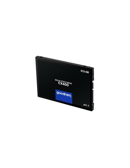 Goodram CX400 gen.2 512 GB 2.5" Serial ATA III 3D TLC NAND Goodram CX400 gen.2 512 GB 2.5" Serial ATA III 3D TLC NAND