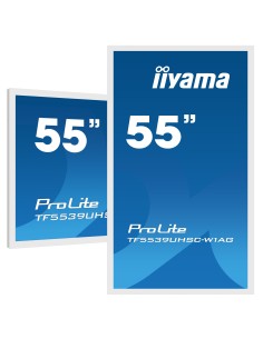 iiyama ProLite TF5539UHSC-W1AG pantalla para PC 139,7 cm (55") 3840 x 2160 Pixeles 4K Ultra HD LED Pantalla táctil