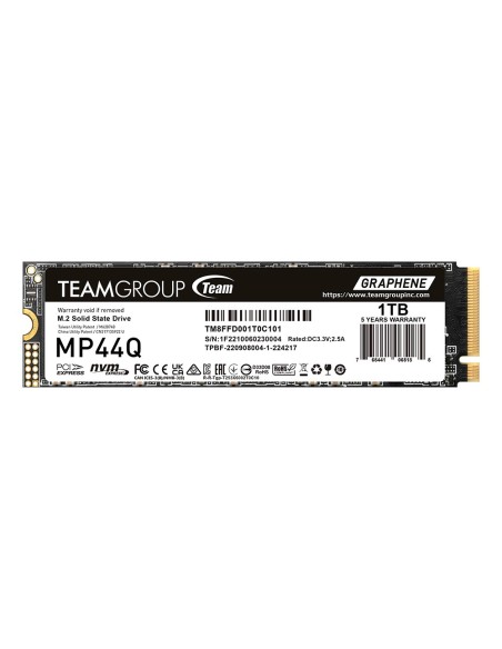 Team Group MP44Q 4 TB M.2 PCI Express 4.0 NVMe QLC 3D NAND