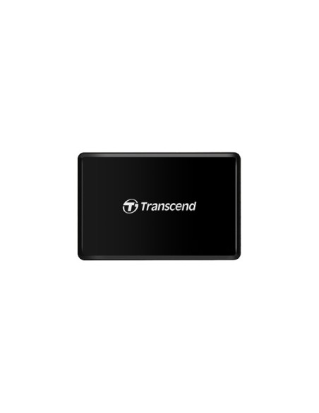 Transcend RDF8 lector de tarjeta MicroUSB Negro