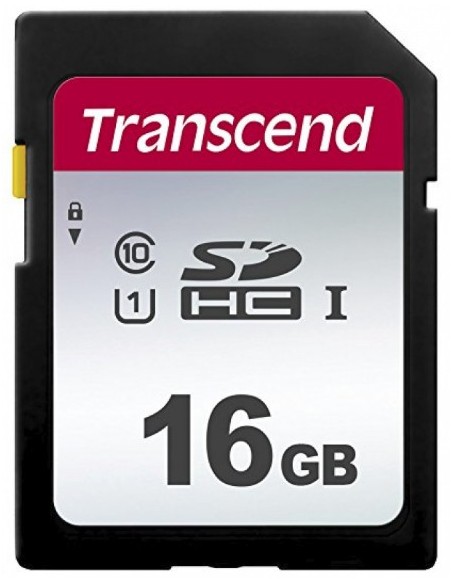 Transcend 16GB, UHS-I, SD SDHC NAND Clase 10