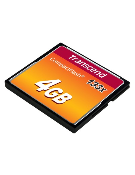 Transcend TS4GCF133 memoria flash 4 GB CompactFlash MLC