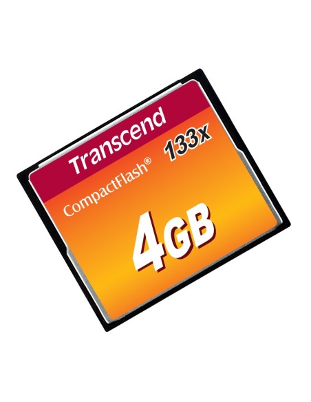 Transcend TS4GCF133 memoria flash 4 GB CompactFlash MLC