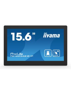 iiyama TW1623AS-B1P pantalla de señalización Panel plano interactivo 39,6 cm (15.6") Wifi 450 cd   m² Double Full HD Negro 2