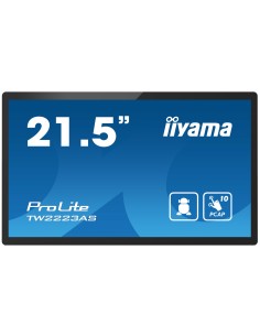 iiyama TW2223AS-B2 pantalla de señalización Panel plano interactivo 54,6 cm (21.5") Wifi 400 cd   m² Full HD Negro Pantalla 2