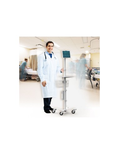 Compulocks Rise Freedom Blanco Tableta Carro para administración de tabletas