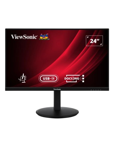 Viewsonic VG Series VG2409U-2 pantalla para PC 60,5 cm (23.8") 1920 x 1080 Pixeles Full HD LED Negro