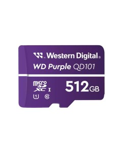 SanDisk WD Purple SC QD101 512 GB MicroSDXC Clase 10