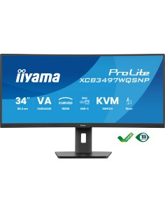 iiyama ProLite XCB3497WQSNP-B1 pantalla para PC 86,4 cm (34") 3440 x 1440 Pixeles UltraWide Quad HD LED Negro 2