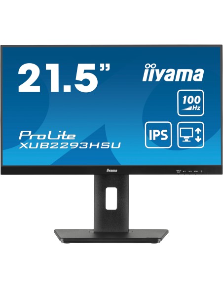 iiyama ProLite XUB2293HSU-B7 pantalla para PC 54,6 cm (21.5") 1920 x 1080 Pixeles Full HD LED Negro