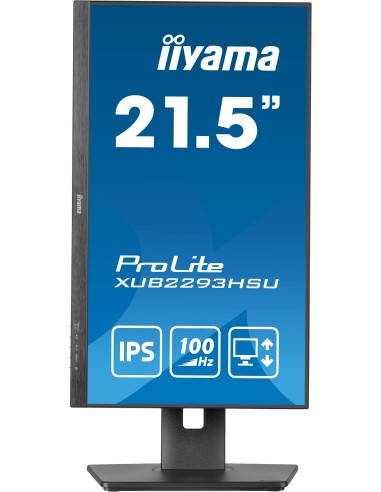 iiyama ProLite XUB2293HSU-B7 pantalla para PC 54,6 cm (21.5") 1920 x 1080 Pixeles Full HD LED Negro