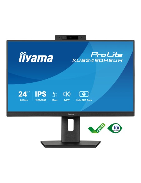 iiyama XUB2490HSUH-B2 pantalla para PC 60,5 cm (23.8") 1920 x 1080 Pixeles Full HD LED Negro
