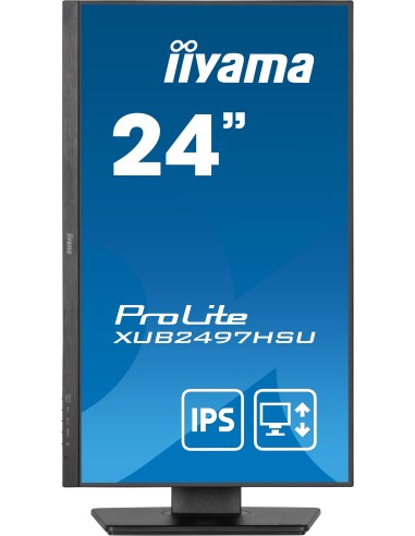 iiyama XUB2497HSU-B2 pantalla para PC 60,5 cm (23.8") 1920 x 1080 Pixeles Full HD LED Negro