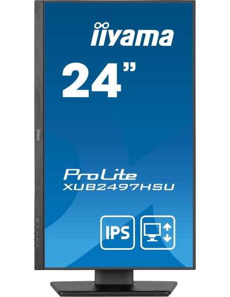iiyama XUB2497HSU-B2 pantalla para PC 60,5 cm (23.8") 1920 x 1080 Pixeles Full HD LED Negro iiyama XUB2497HSU-B2 pantalla para PC 60,5 cm (23.8") 1920 x 1080 Pixeles Full HD LED Negro