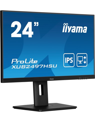 iiyama XUB2497HSU-B2 pantalla para PC 60,5 cm (23.8") 1920 x 1080 Pixeles Full HD LED Negro