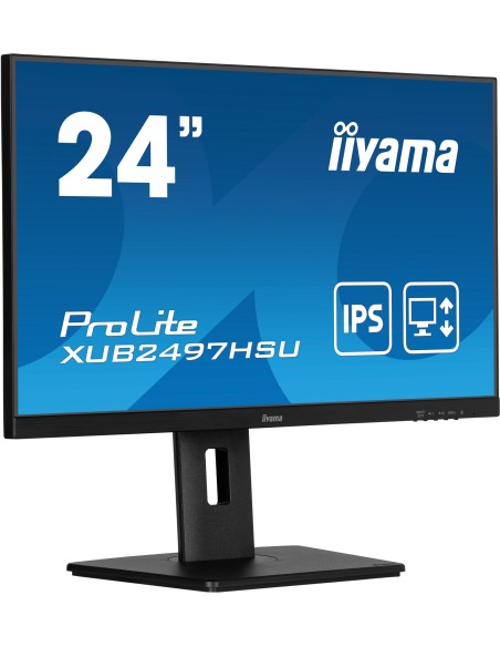 iiyama XUB2497HSU-B2 pantalla para PC 60,5 cm (23.8") 1920 x 1080 Pixeles Full HD LED Negro