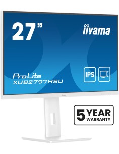 iiyama ProLite XUB2797HSU-W2 pantalla para PC 68,6 cm (27") 1920 x 1080 Pixeles Full HD LED Blanco