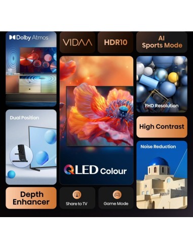 Hisense 32A5Q 81,3 cm (32") Full HD Smart TV Wifi Negro