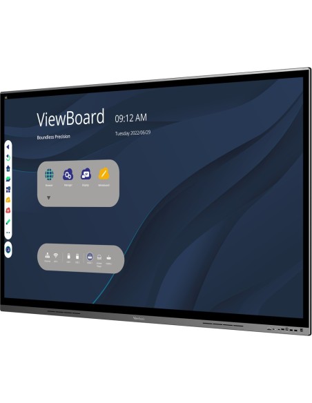 Viewsonic IFP7562 pantalla de señalización Panel plano interactivo 190,5 cm (75") LED Wifi 350 cd   m² 4K Ultra HD Negro