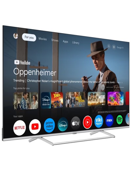 Strong SRT65UG8773C Televisor 165,1 cm (65") 4K Ultra HD Smart TV Wifi Metálico, Plata 400 cd   m² Strong SRT65UG8773C Televisor 165,1 cm (65") 4K Ultra HD Smart TV Wifi Metálico, Plata 400 cd   m²