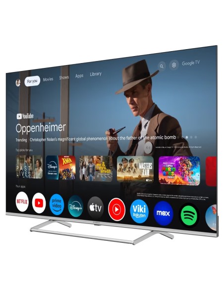 Strong SRT65UG8773C Televisor 165,1 cm (65") 4K Ultra HD Smart TV Wifi Metálico, Plata 400 cd   m² Strong SRT65UG8773C Televisor 165,1 cm (65") 4K Ultra HD Smart TV Wifi Metálico, Plata 400 cd   m²