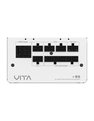FSP VITA GM 850W unidad de fuente de alimentación 20+4 pin ATX ATX Blanco