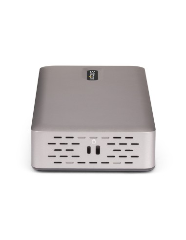 StarTech.com Docking Station USB4 para 3 Monitores 4K60 HDMI o DisplayPort - Dock USB Tipo C - Hub USB de 6 Puertos - Red