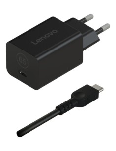 Lenovo 40AWGN65EU adaptador e inversor de corriente Interior Negro