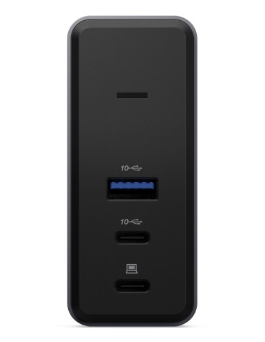 Lenovo X9 Charging GaN Dock Alámbrico USB 3.2 Gen 2 (3.1 Gen 2) Type-C Gris