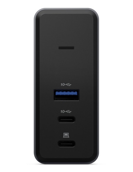 Lenovo X9 Charging GaN Dock Alámbrico USB 3.2 Gen 2 (3.1 Gen 2) Type-C Gris