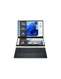 ASUS Zenbook Duo OLED UX8406CA-PZ009W - Ordenador Portátil 14" WQXGA+ 120Hz (Intel Core Ultra 9 285H, 32GB RAM, 2TB SSD, Arc 2