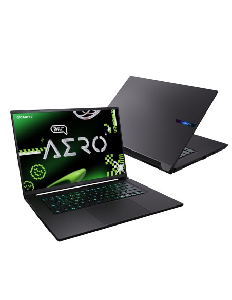 GIGABYTE AERO X16 2WHA3PTC64AH Copilot+ PC AMD Ryzen AI 9 HX 370 Portátil 40,6 cm (16") WQXGA 32 GB DDR5-SDRAM 1 TB SSD NVIDIA