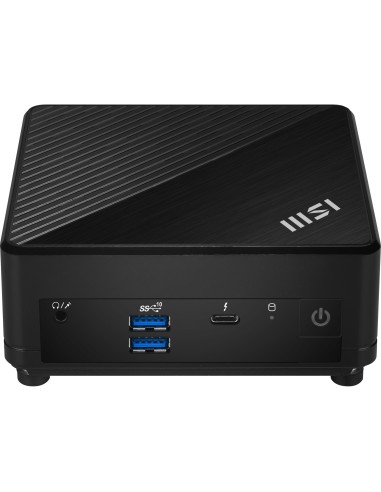 MSI CUBI 5 12M-459EU PCs estación de trabajo Intel® Core™ i5 i5-1235U 8 GB DDR4-SDRAM 512 GB SSD Windows 11 Home Mini PC Negro