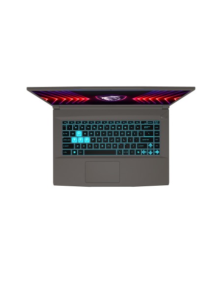 MSI Thin 15 B12UC-1842XES Intel® Core™ i5 i5-12450H Portátil 39,6 cm (15.6") Full HD 16 GB DDR4-SDRAM 512 GB SSD NVIDIA GeForce