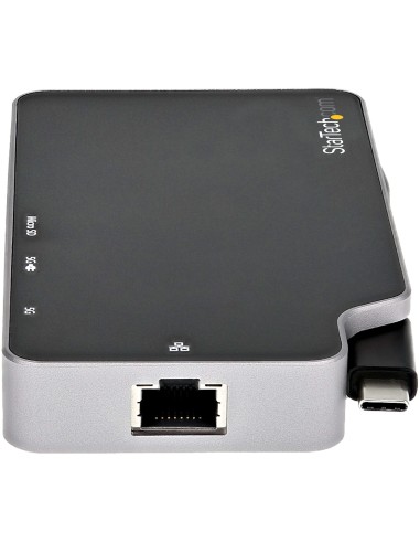 StarTech.com Adaptador Multipuertos USB C - Docking Station USB 3.1 Tipo C a Vídeo HDMI de 4K o VGA - PD Pass-through de 100W -
