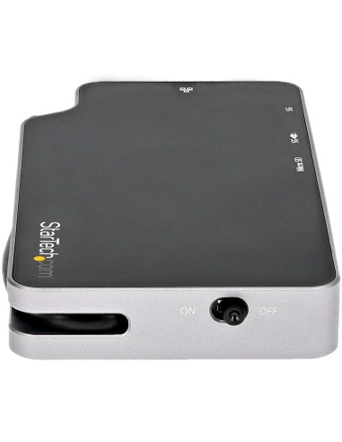 StarTech.com Adaptador Multipuertos USB C - Docking Station USB 3.1 Tipo C a Vídeo HDMI de 4K o VGA - PD Pass-through de 100W -