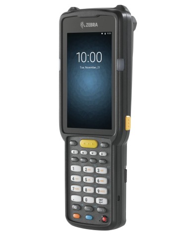 Zebra MC3300x ordenador móvil de mano 10,2 cm (4") 800 x 480 Pixeles Pantalla táctil 375 g Negro