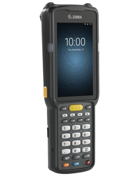 Zebra MC3300x ordenador móvil de mano 10,2 cm (4") 800 x 480 Pixeles Pantalla táctil 522 g Negro