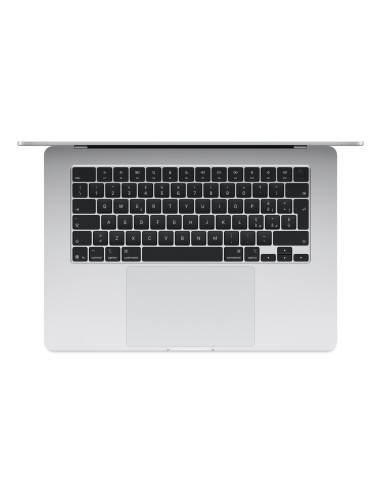 Apple MacBook Air Apple M M4 Portátil 38,9 cm (15.3") 16 GB 512 GB SSD Wi-Fi 6E (802.11ax) macOS Sequoia Plata