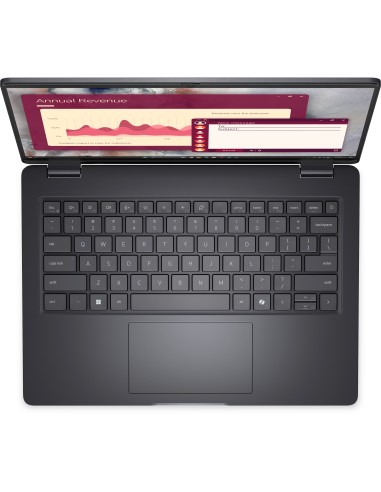 DELL Pro 14 PC14250 Intel Core Ultra 7 255U Portátil 35,6 cm (14") Full HD+ 16 GB DDR5-SDRAM 512 GB SSD Wi-Fi 6E (802.11ax)