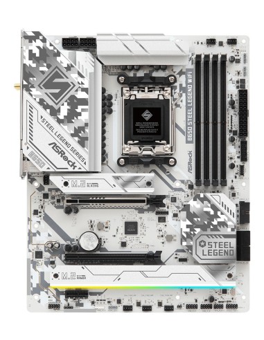 Asrock B650 Steel Legend WiFi AMD B650 Zócalo AM5 ATX