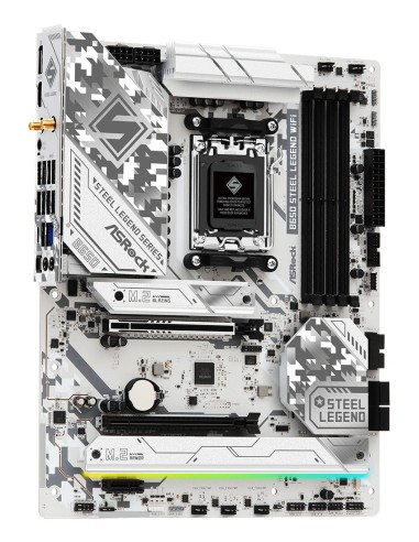 Asrock B650 Steel Legend WiFi AMD B650 Zócalo AM5 ATX