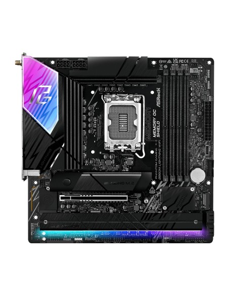 Asrock B860M Lightning WiFi Intel B860 LGA 1851 (Socket V1) micro ATX
