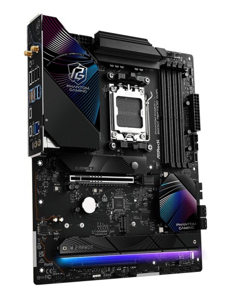 Asrock Phantom Gaming B850 Riptide WiFi AMD B850 Zócalo AM5 ATX