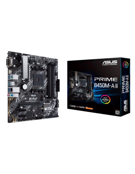 ASUS PRIME B450M-A II AMD B450 Zócalo AM4 micro ATX