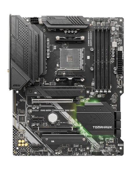 MSI MAG B550 TOMAHAWK MAX WIFI AMD B550 Zócalo AM4 ATX
