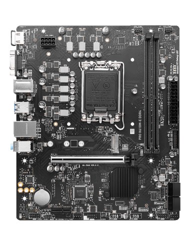 MSI PRO H610M-E DDR4 placa base Intel H610 LGA 1700 micro ATX