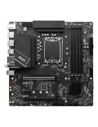 MSI PRO B760M-A WIFI DDR4 placa base Intel B760 LGA 1700 micro ATX